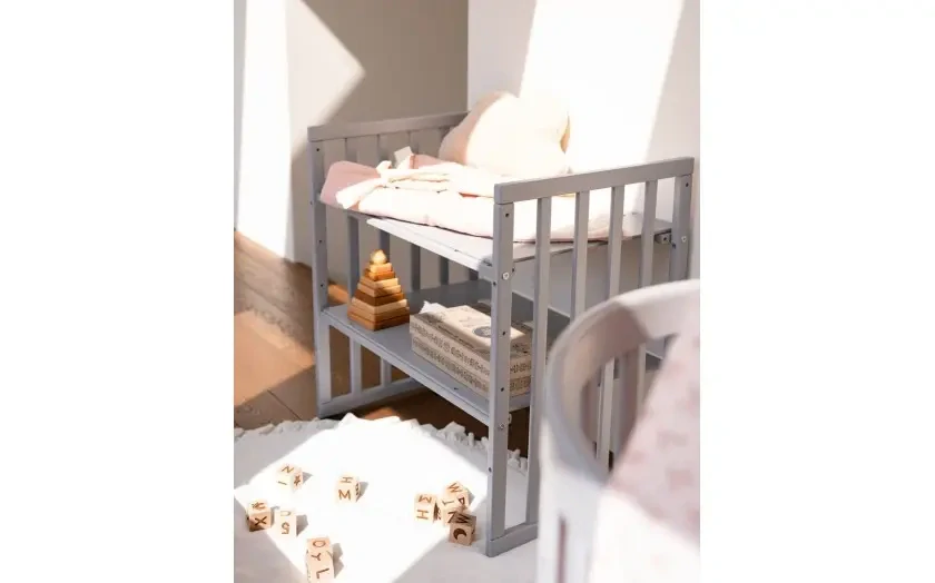 Luxusní postýlka 7 v 1 - Grey